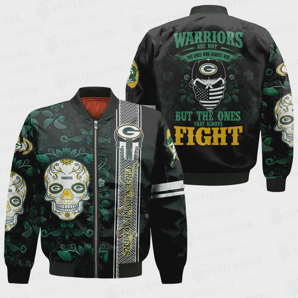 Sportswearmerch Green Bay Packers NFL Bomber Jacket For Fan