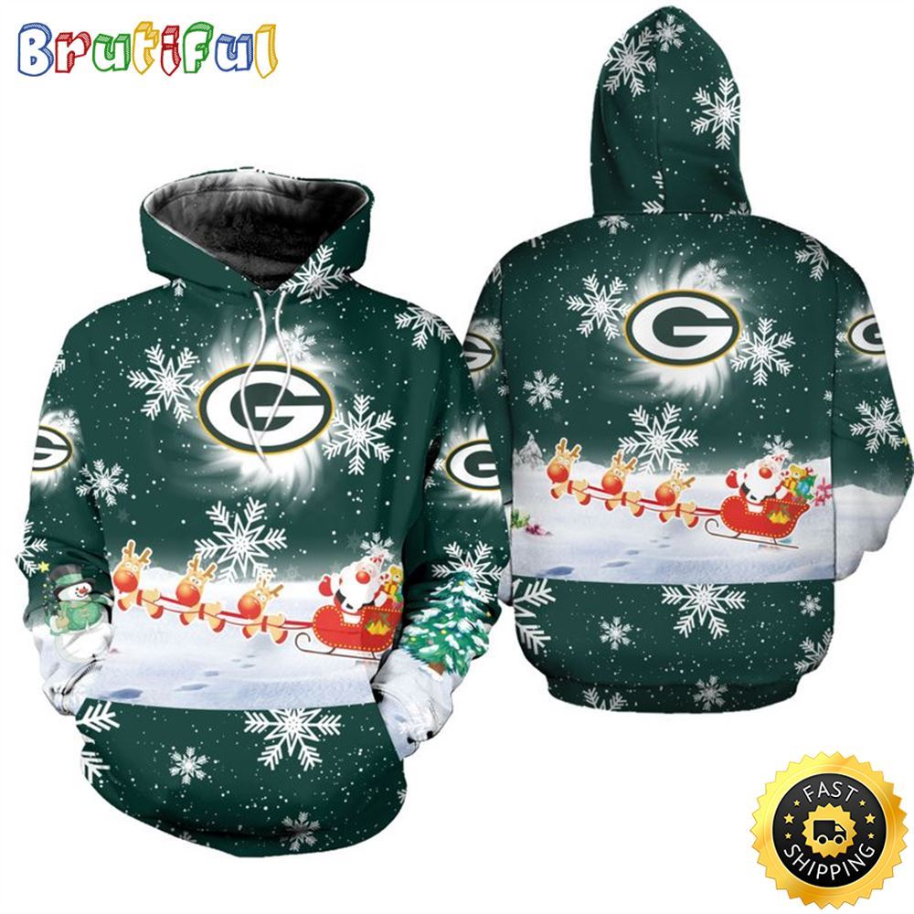 Sportswearmerch Green Bay Packers NFL Christmas Hoodie For Fan
