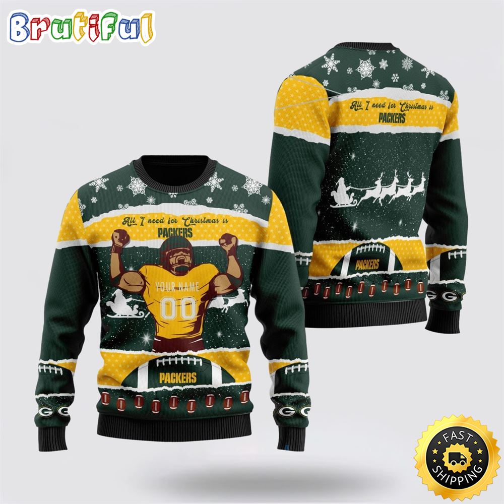 Sportswearmerch Green Bay Packers NFL Christmas Sweater For Fan