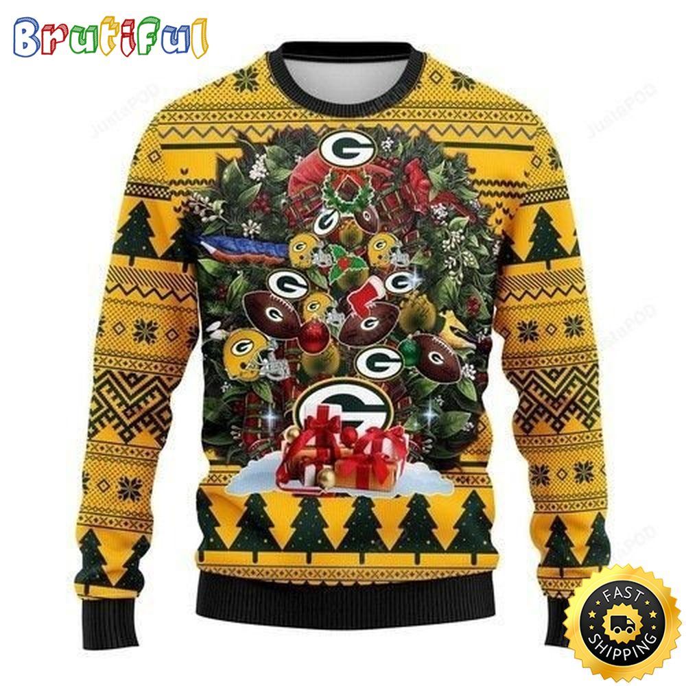 Sportswearmerch Green Bay Packers NFL Christmas Sweater For Fan