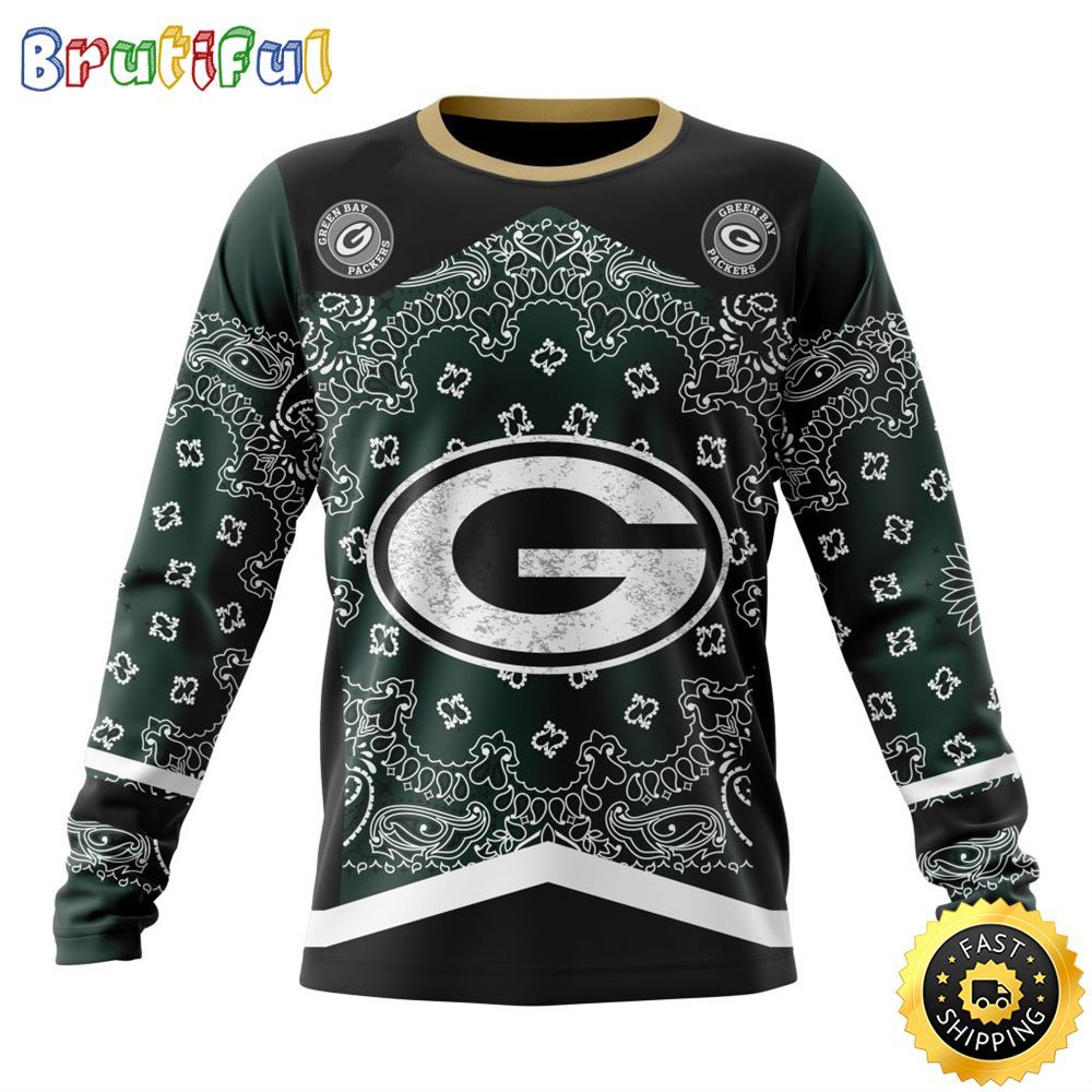 Sportswearmerch Green Bay Packers NFL Crewneck Classic Style Personalized Sweater For Fan