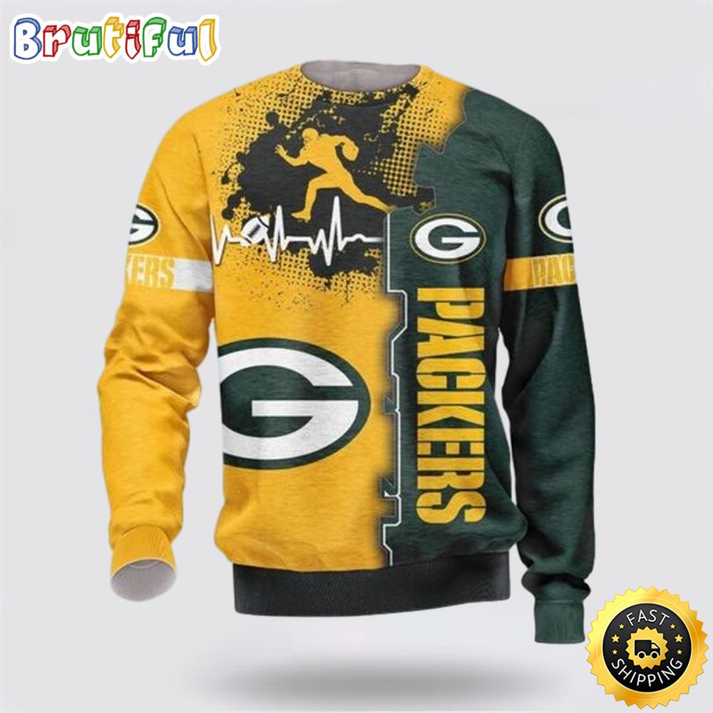 Sportswearmerch Green Bay Packers NFL Crewneck Sweater For Fan