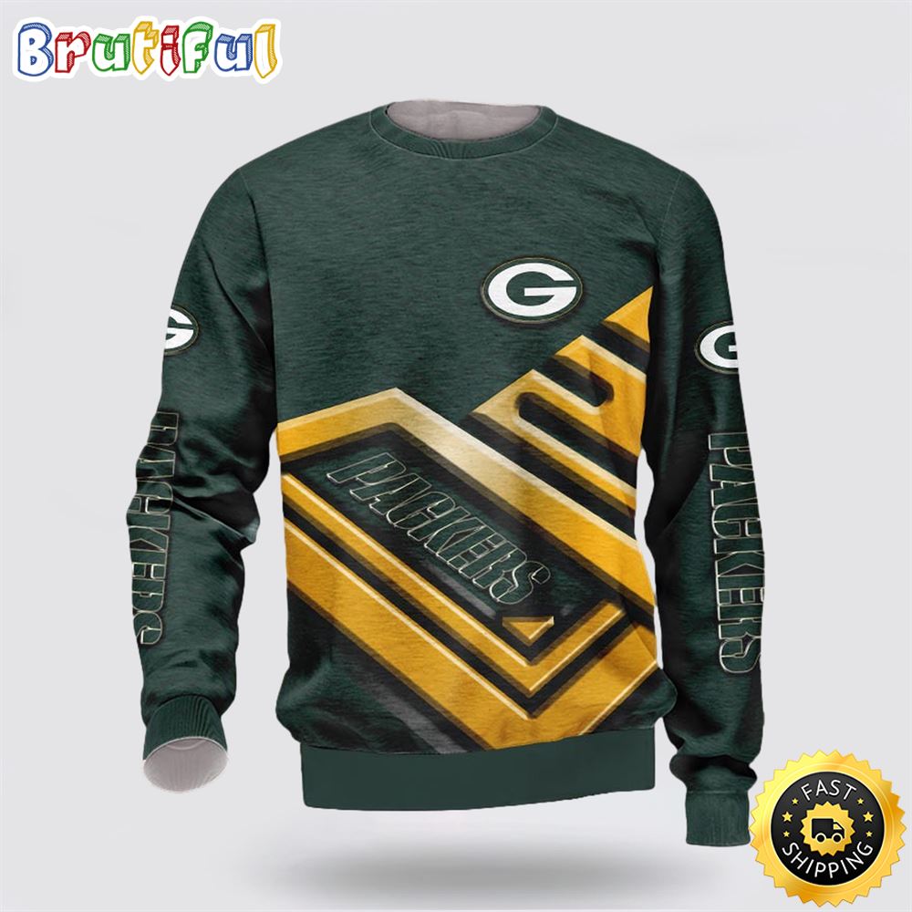 Sportswearmerch Green Bay Packers NFL Crewneck Sweater For Fan