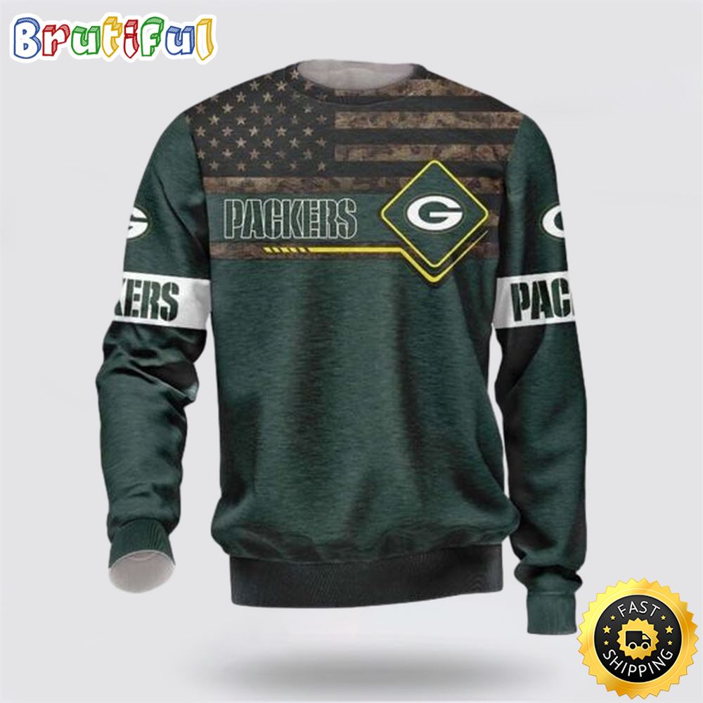 Sportswearmerch Green Bay Packers NFL Crewneck Sweater For Fan