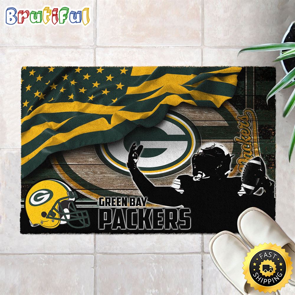 Sportswearmerch Green Bay Packers NFL Doormat For Fan