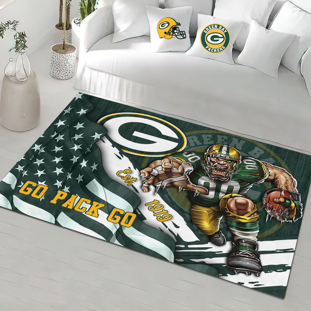 Sportswearmerch Green Bay Packers NFL Doormat For Fan
