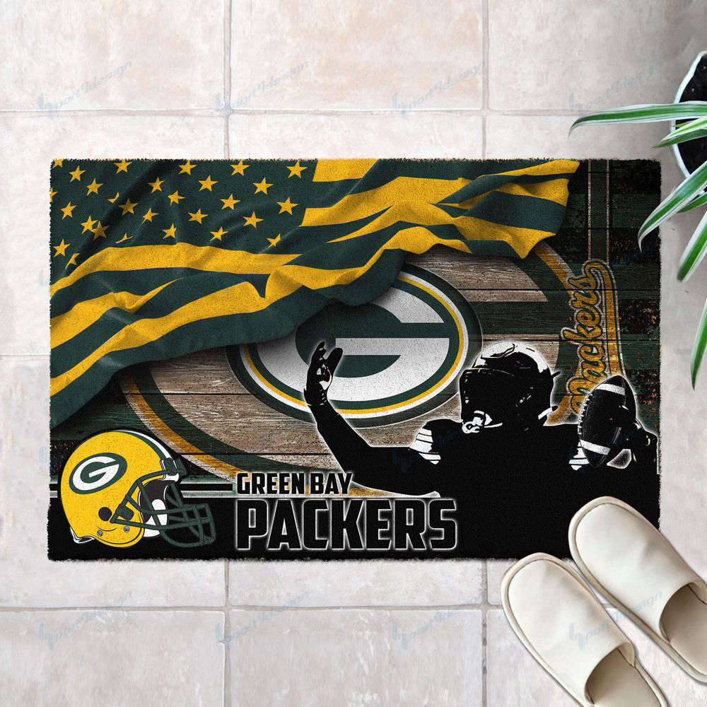 Sportswearmerch Green Bay Packers NFL Doormat For Fan