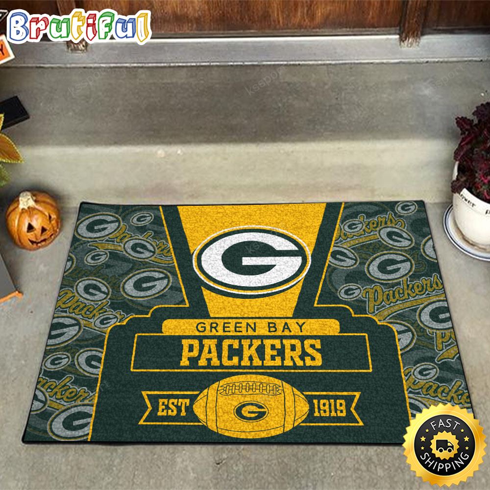 Sportswearmerch Green Bay Packers NFL Doormat For Fan