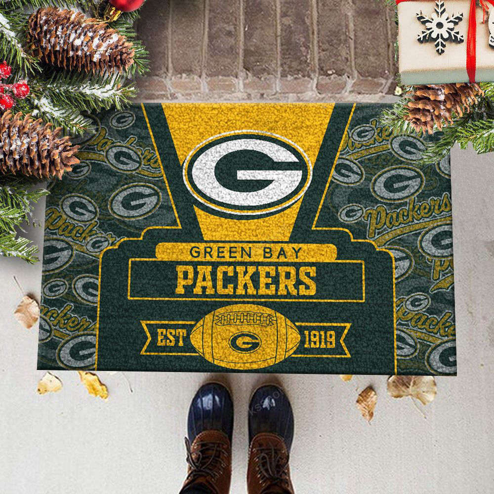 Sportswearmerch Green Bay Packers NFL Doormat For Fan