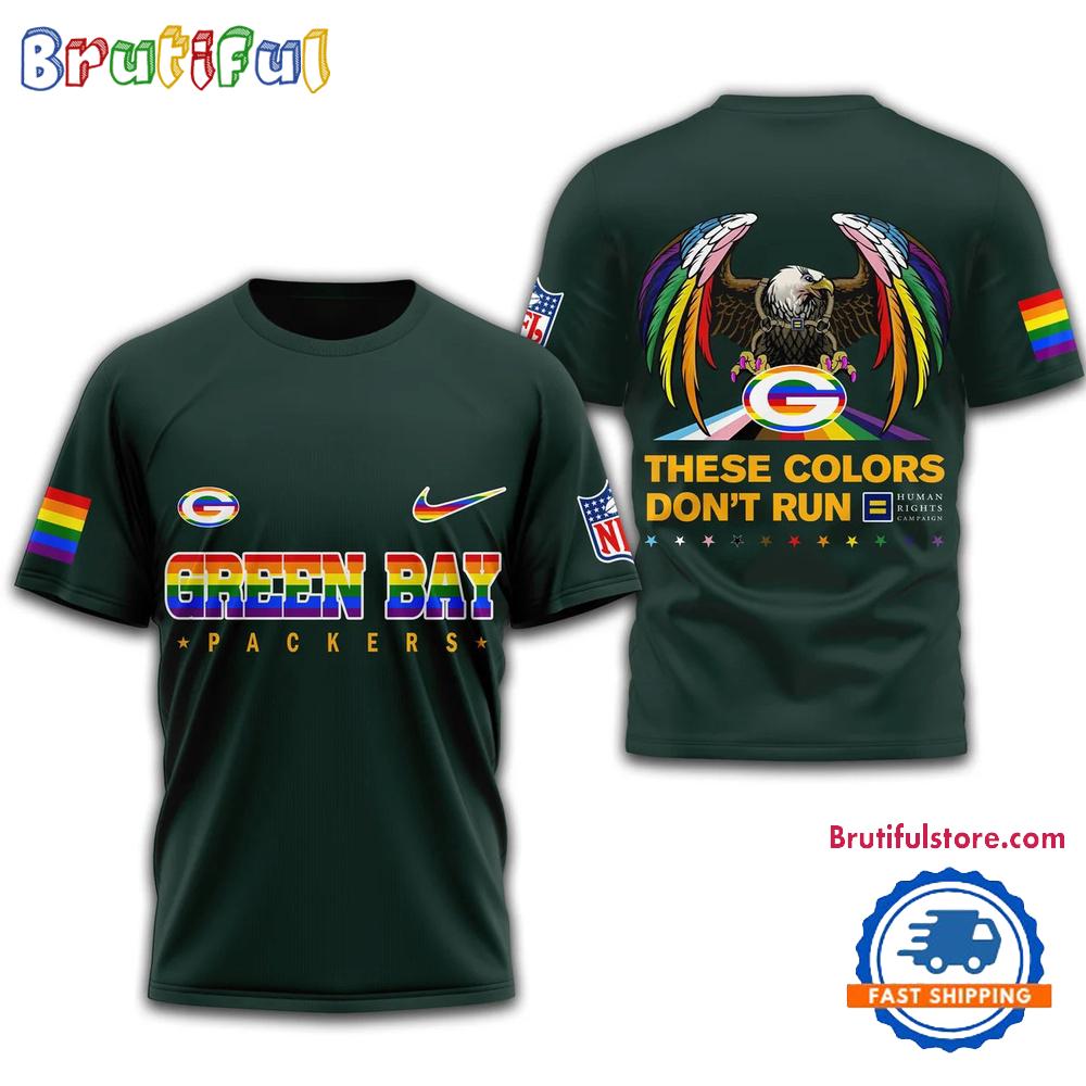 Sportswearmerch Green Bay Packers NFL Football Campaign LGBT T-Shirt For Fan