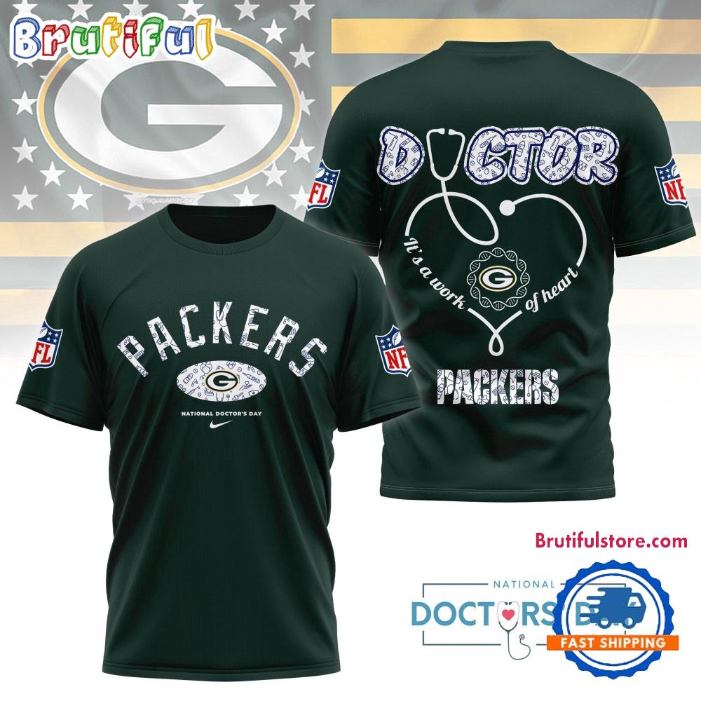 Sportswearmerch Green Bay Packers NFL National Doctors Day T-shirt For Fan