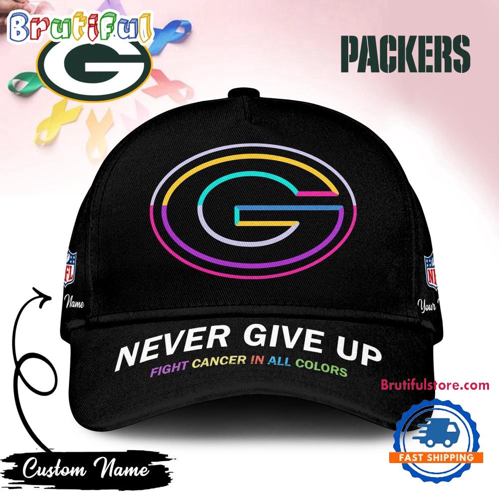 Sportswearmerch Green Bay Packers NFL Never Give Up Classic Cap For Fan
