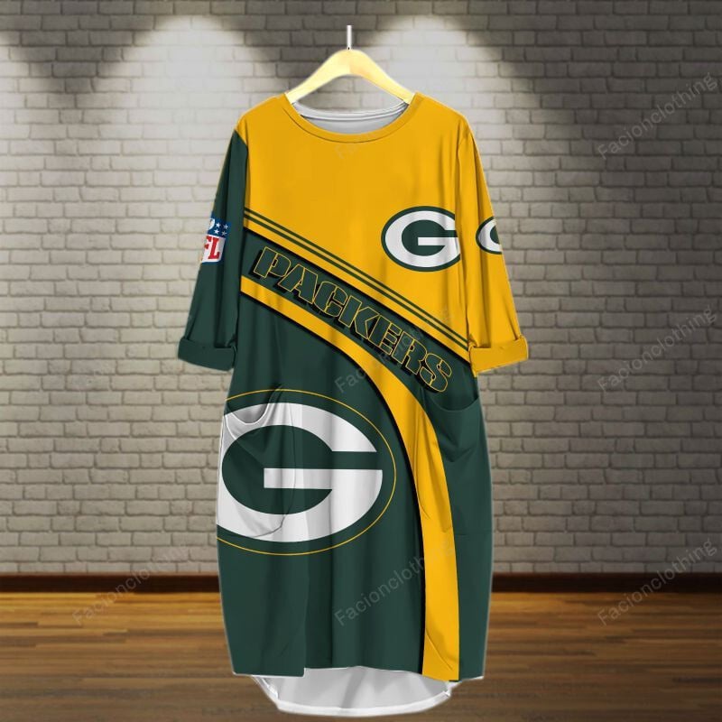 Sportswearmerch Green Bay Packers NFL Personalized Pocket Tanktop For Fan