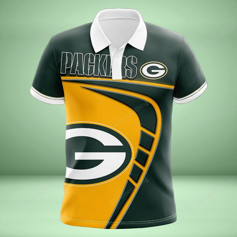 Sportswearmerch Green Bay Packers NFL Personalized Polo Shirt For Fan