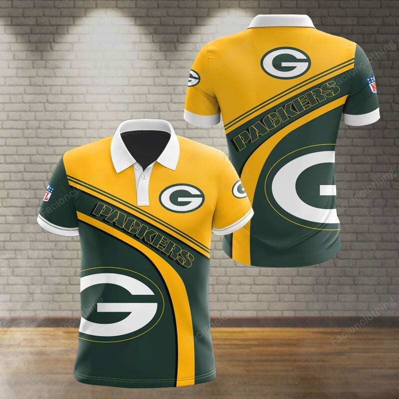 Sportswearmerch Green Bay Packers NFL Personalized Polo Shirt For Fan