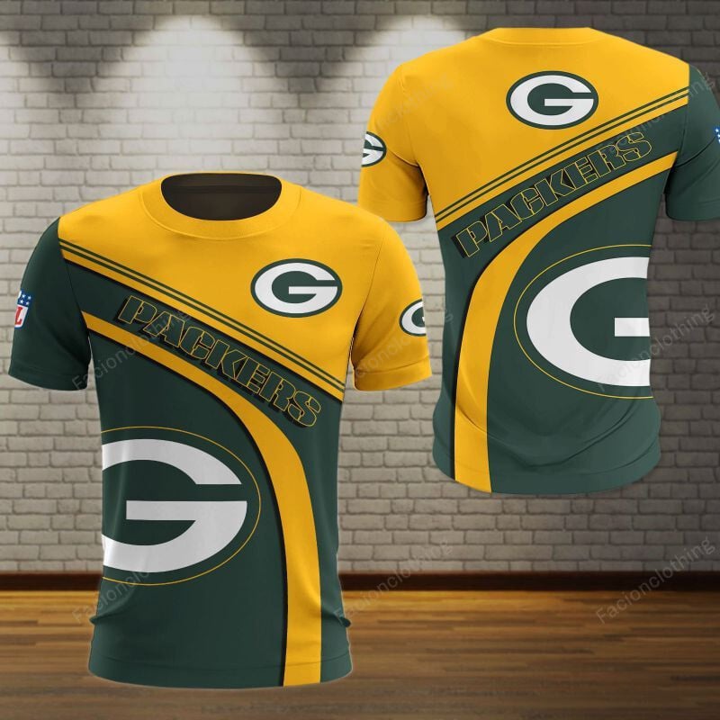 Sportswearmerch Green Bay Packers NFL Personalized T-shirt For Fan