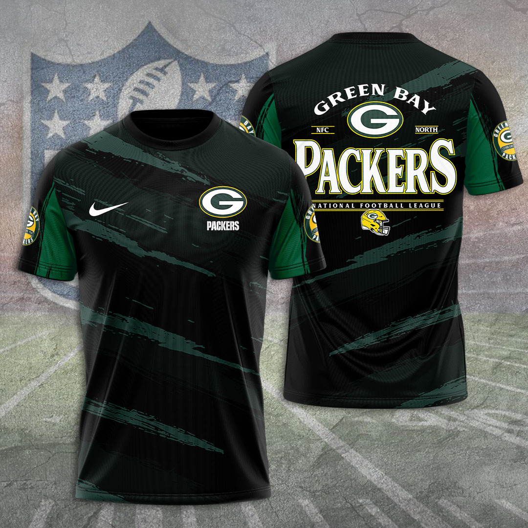 Sportswearmerch Green Bay Packers NFL Personalized T-shirt For Fan