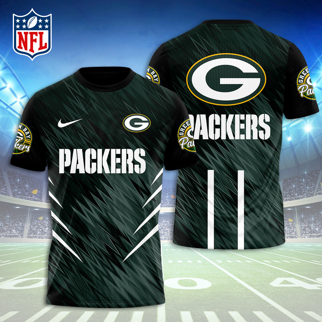 Sportswearmerch Green Bay Packers NFL Personalized T-shirt For Fan