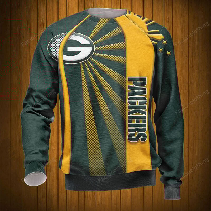 Sportswearmerch Green Bay Packers NFL Sweater Personalized For Fan