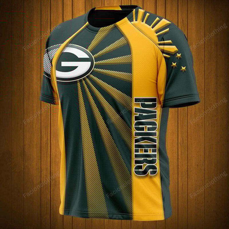 Sportswearmerch Green Bay Packers NFL T-shirt Personalized For Fan