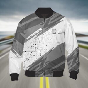 Sportswearmerch H2 Hummer Truck Bomber Jacket For Fan