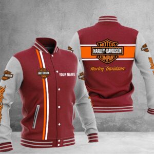 Sportswearmerch Harley-Davidson Motorcycle Baseball Jacket For Fan