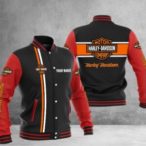 Sportswearmerch Harley-Davidson Motorcycle Baseball Jacket For Fan