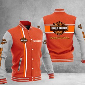 Sportswearmerch Harley-Davidson Motorcycle Baseball Jacket For Fan
