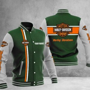 Sportswearmerch Harley-Davidson Motorcycle Baseball Jacket For Fan