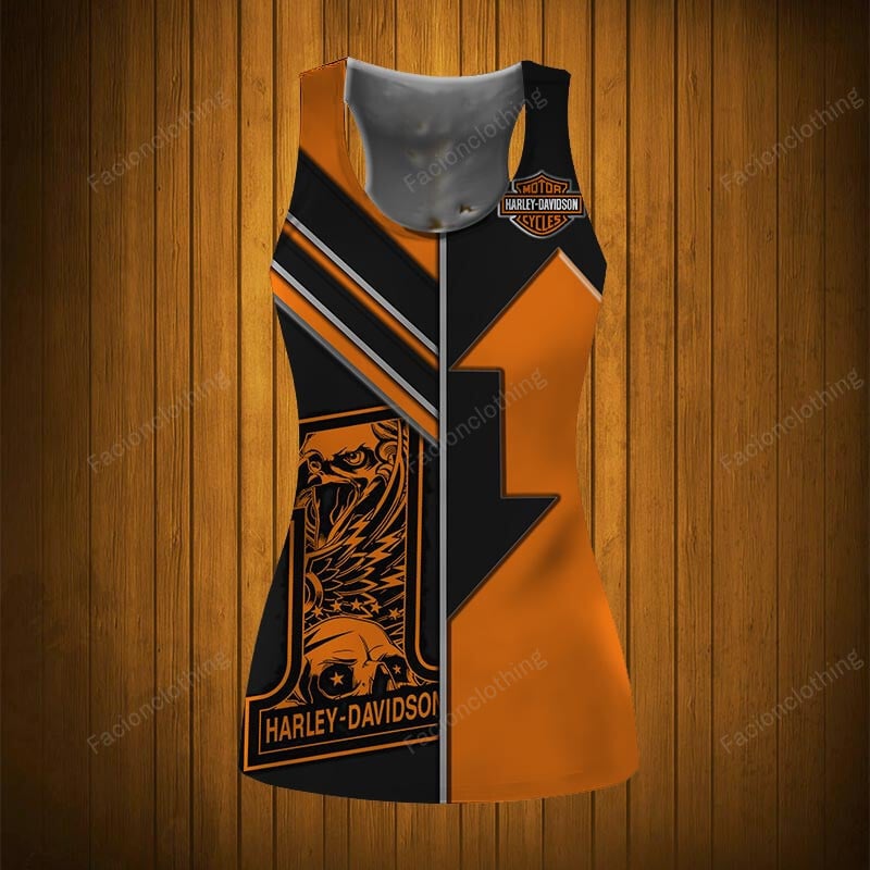 Sportswearmerch Harley-Davidson Motorcycle Personalized Women Tanktop For Fan