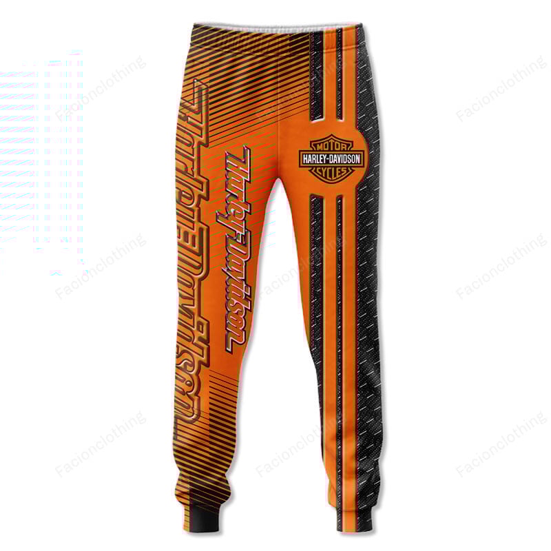 Sportswearmerch Harley Davidson Motorcycle Personalized Fashion Long Pant For Fan