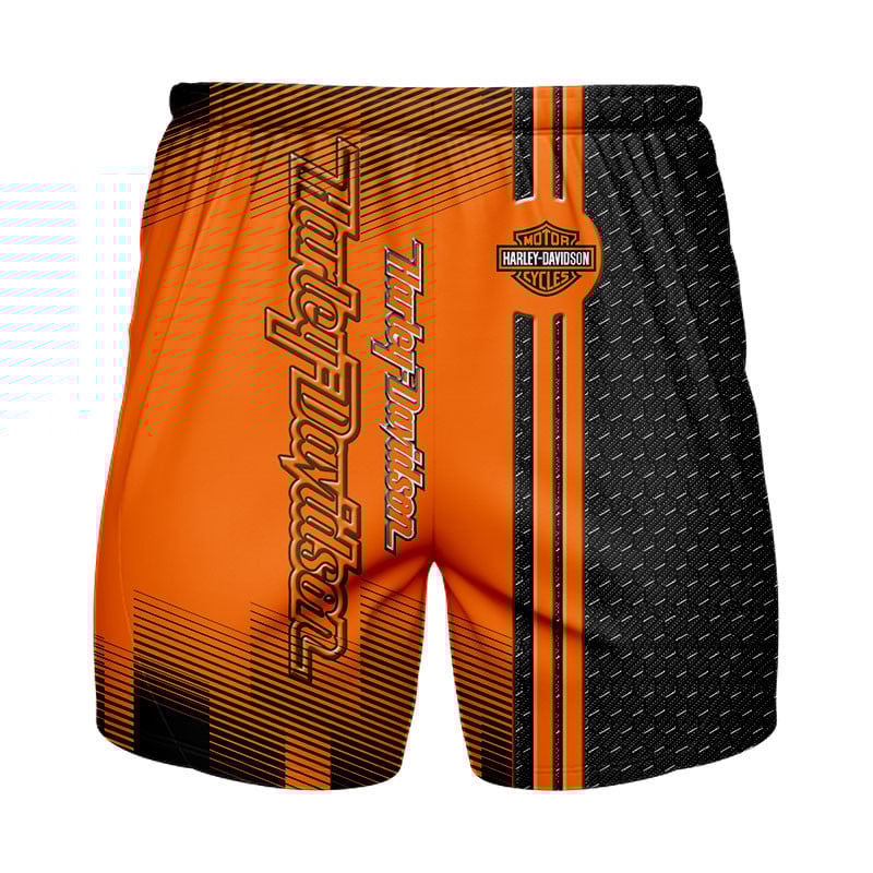 Sportswearmerch Harley Davidson Motorcycle Personalized Fashion Short Pant For Fan