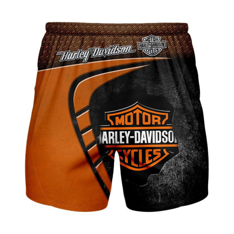 Sportswearmerch Harley Davidson Motorcycle Personalized Fashion Short Pant For Fan