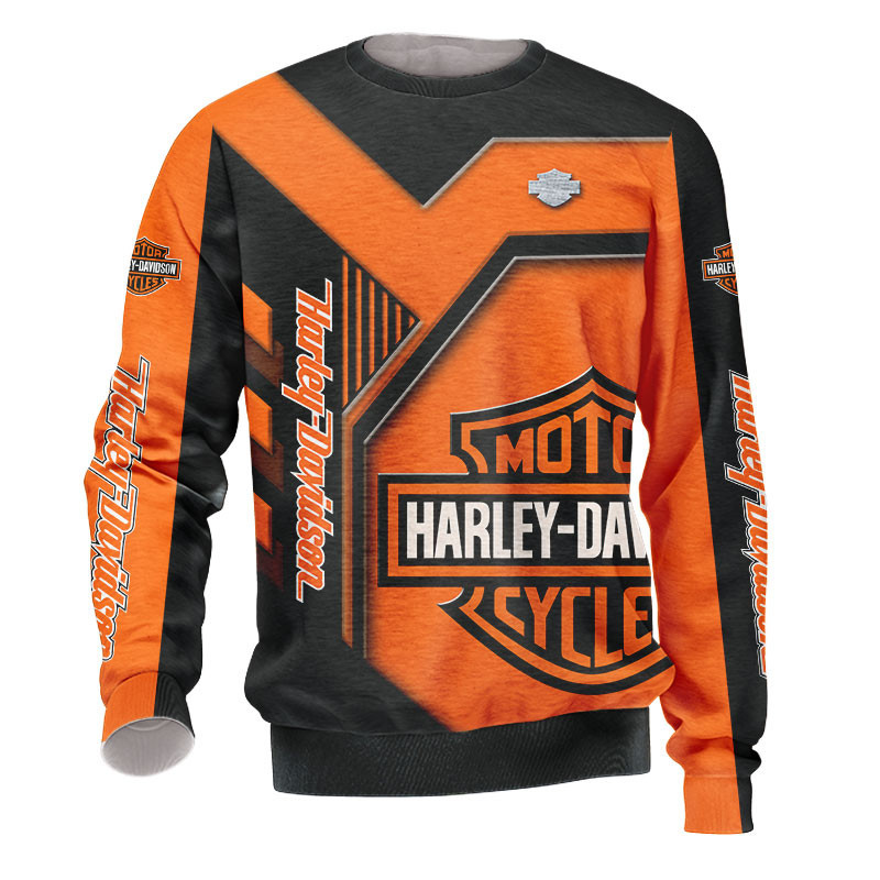 Sportswearmerch Harley Davidson Motorcycle Personalized Fashion Sweater For Fan