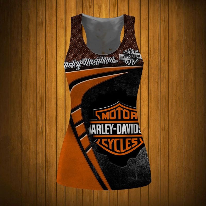 Sportswearmerch Harley Davidson Motorcycle Personalized Fashion Women Tanktop For Fan