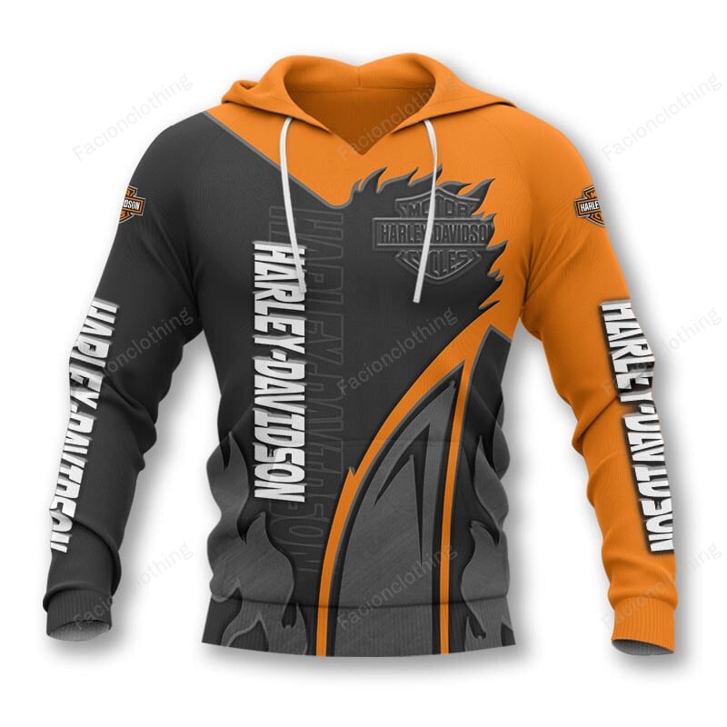 Sportswearmerch Harley-Davidson Motorcycle Personalized Hoodie For Fan