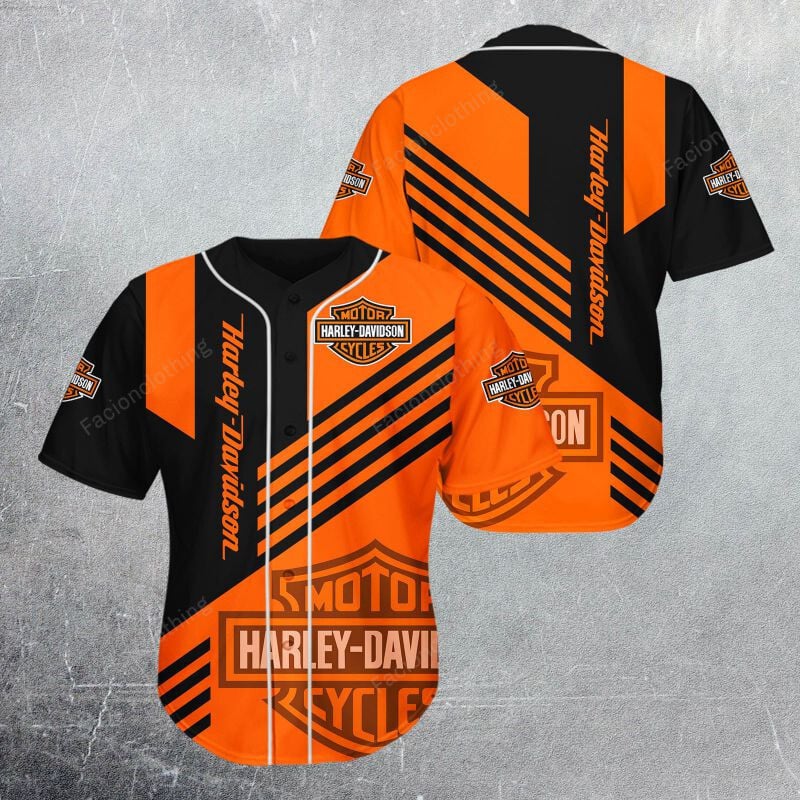 Sportswearmerch Harley Davidson Motorcycle Personalized Jersey Shirt For Fan