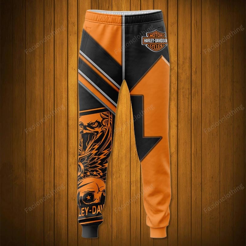 Sportswearmerch Harley-Davidson Motorcycle Personalized Long Pant For Fan