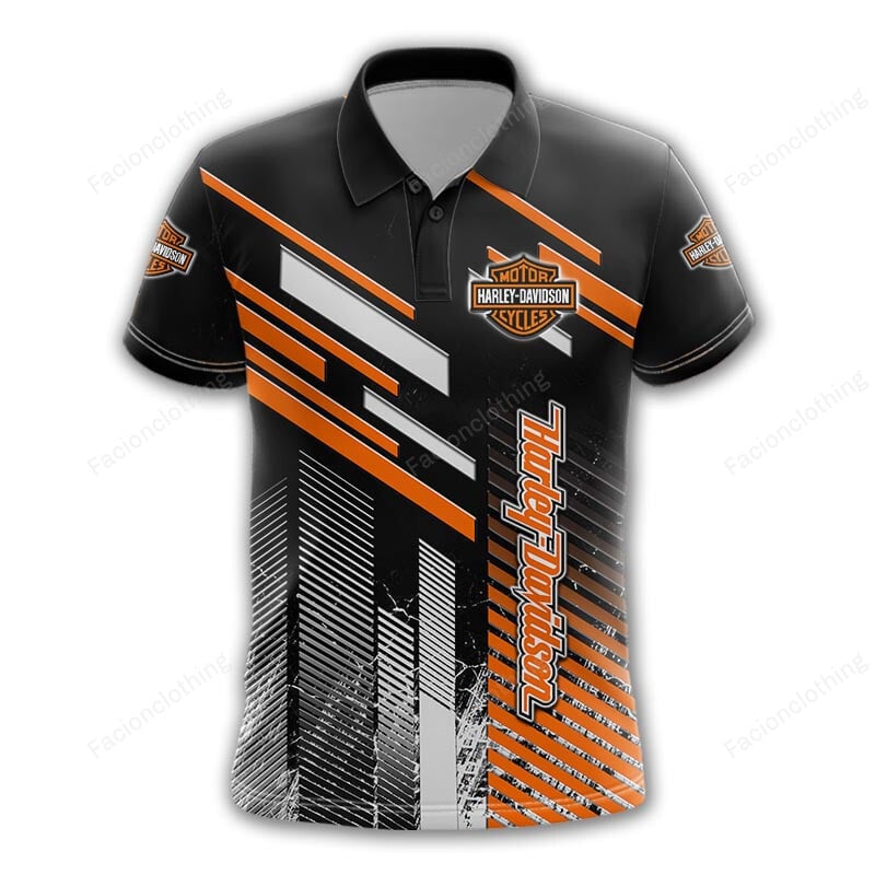 Sportswearmerch Harley-Davidson Motorcycle Personalized Polo For Fan