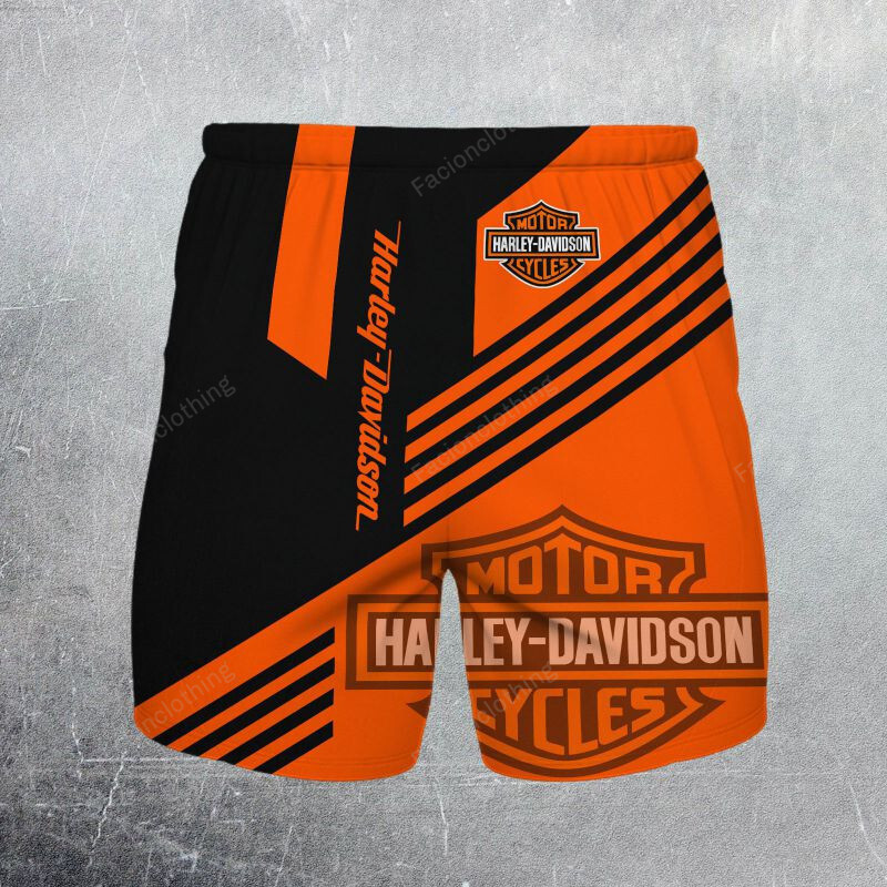 Sportswearmerch Harley Davidson Motorcycle Personalized Short Pant For Fan
