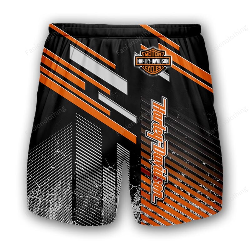 Sportswearmerch Harley-Davidson Motorcycle Personalized Short Pant For Fan