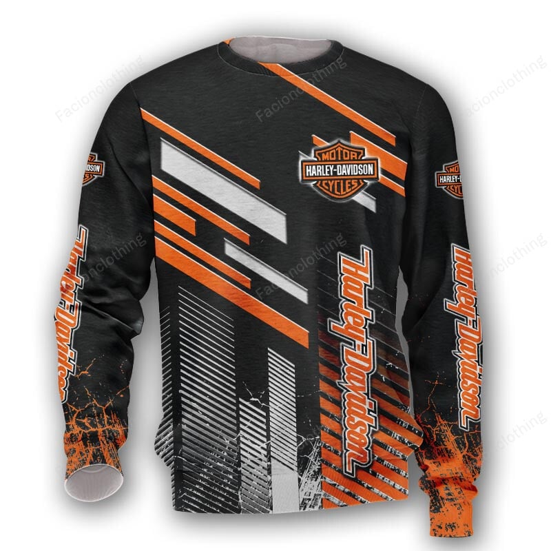 Sportswearmerch Harley-Davidson Motorcycle Personalized Sweater For Fan