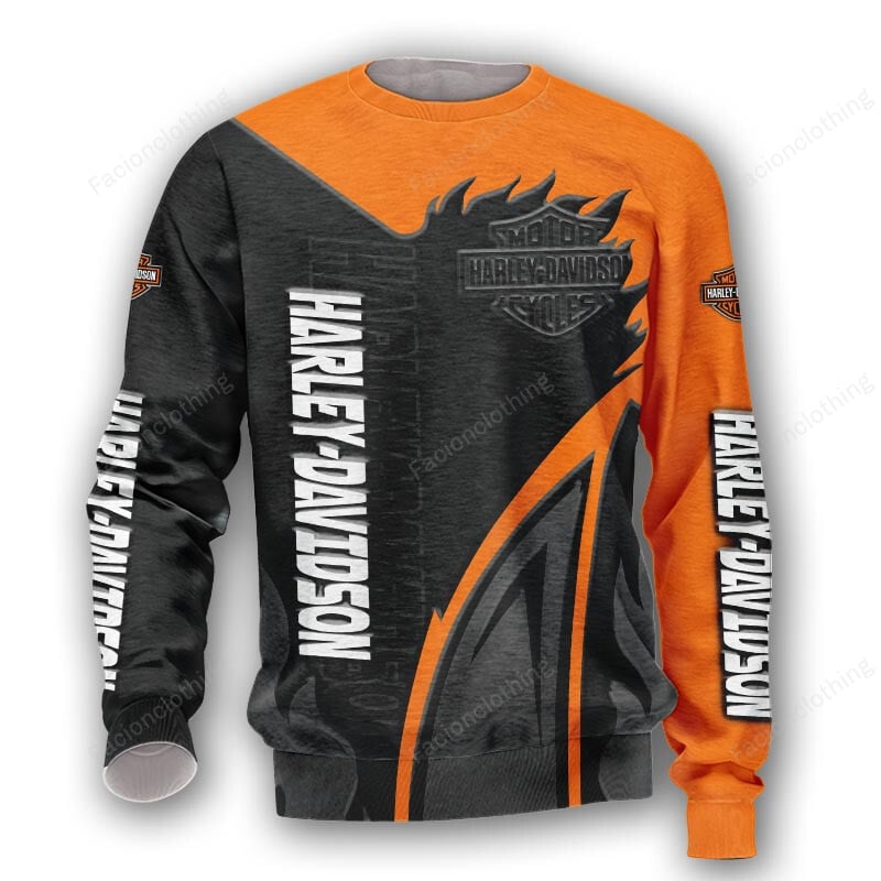 Sportswearmerch Harley-Davidson Motorcycle Personalized Sweater For Fan