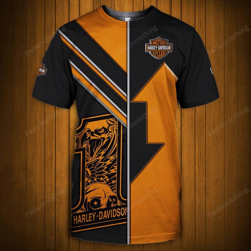 Sportswearmerch Harley-Davidson Motorcycle Personalized T-shirt For Fan