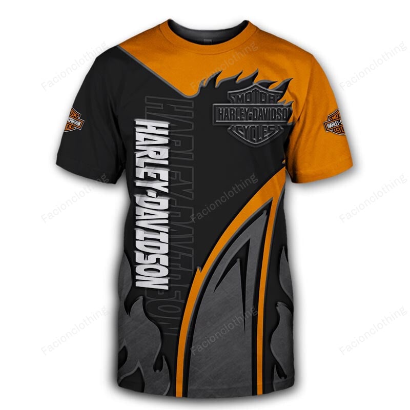 Sportswearmerch Harley-Davidson Motorcycle Personalized T-shirt For Fan