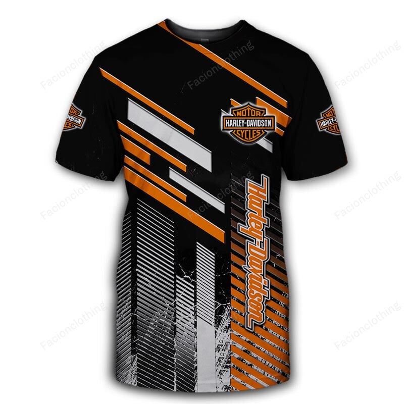 Sportswearmerch Harley-Davidson Motorcycle Personalized T-shirt For Fan