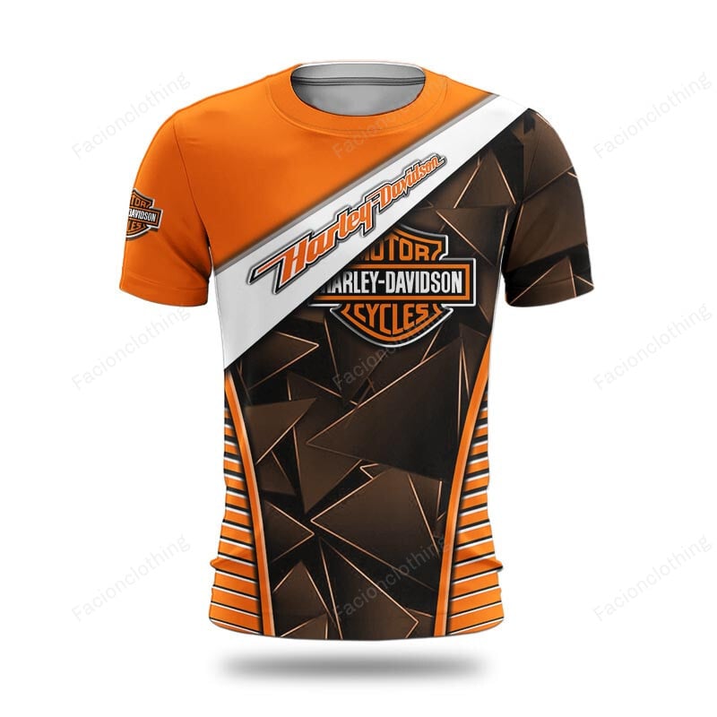Sportswearmerch Harley-Davidson Motorcycle Personalized T-shirt For Fan