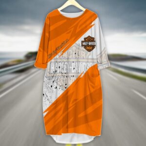 Sportswearmerch Harley-Davidson Motorcycle Pocket Dress For Fan