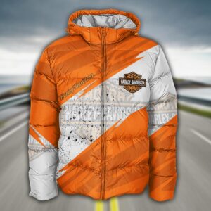 Sportswearmerch Harley-Davidson Motorcycle Puffer Jacket For Fan