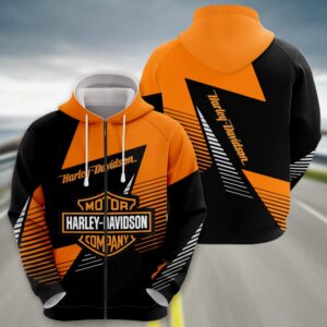 Sportswearmerch Harley-Davidson Motorcycle Zip Hoodie For Fan